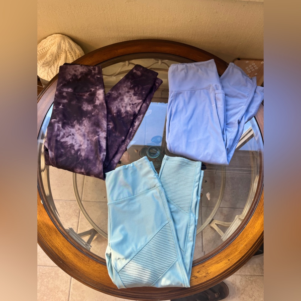 Legging Bundle- Three Pairs Of Leggings- All Size… - image 1